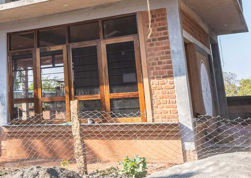 The finishing touches are soon done