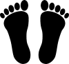 feet icon