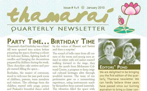 newsletter january 2010